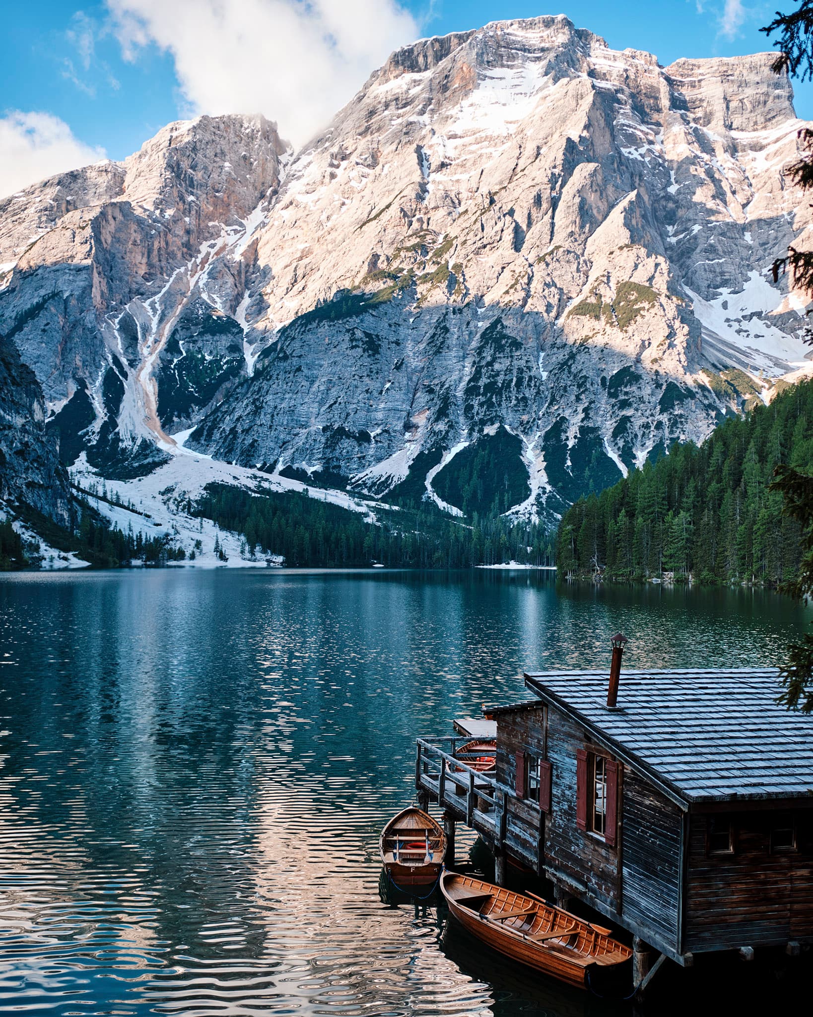 Lago di Braies, Italien