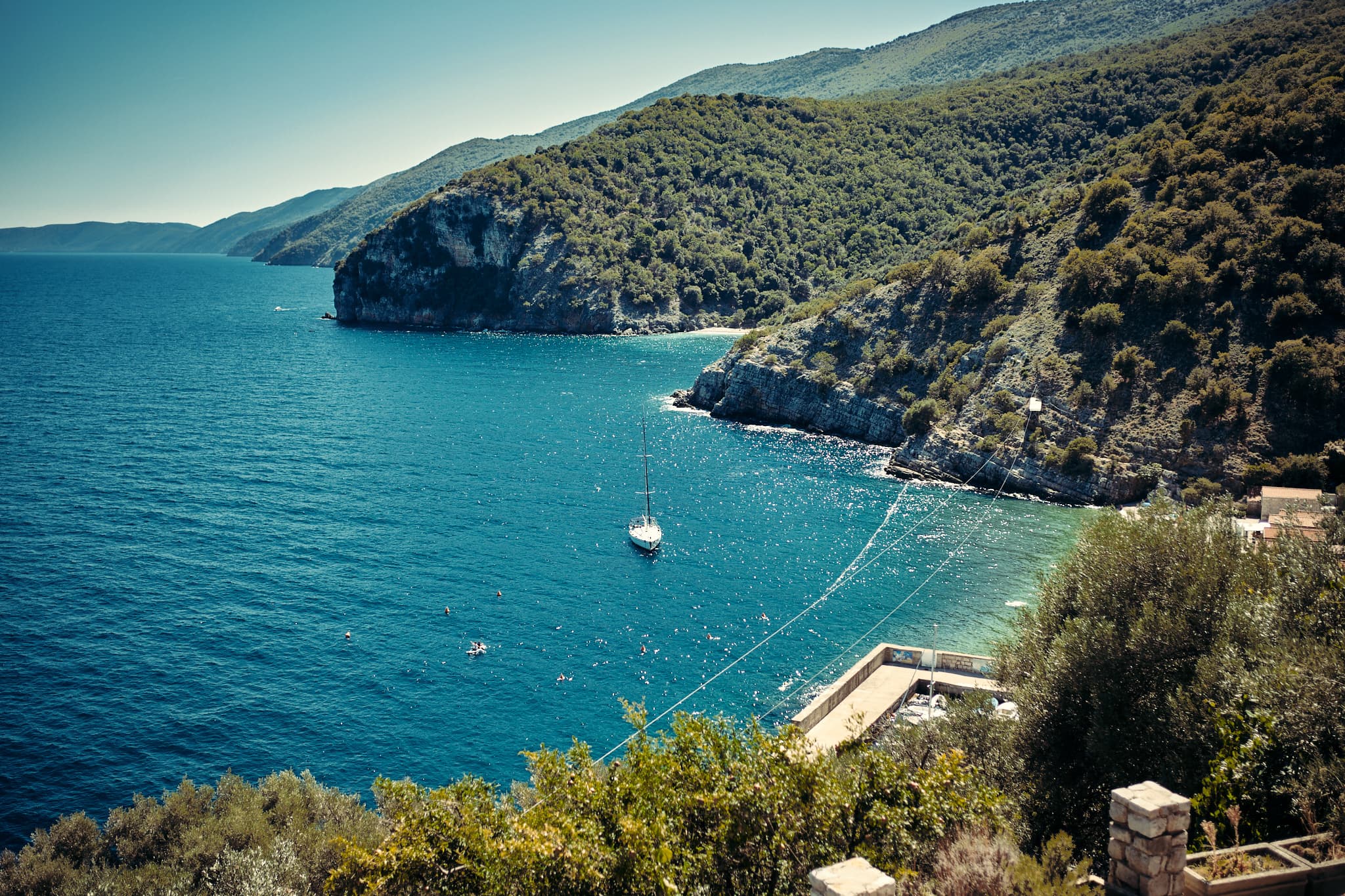 Cres Island, Kroatien