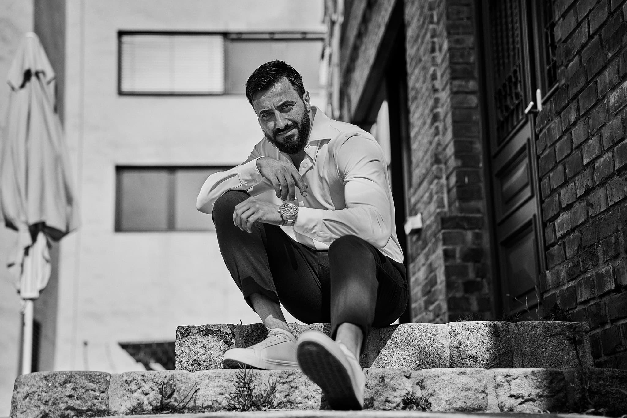 Mohamad, mehr als Model - Ein toller Gesprächspartner